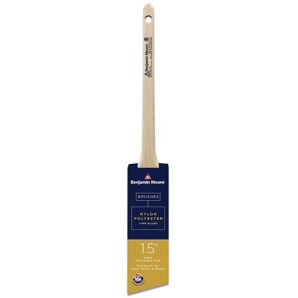 Premier Benjamin Moore 1-1/2 in. Firm Thin Angle Paint Brush U61815-017 - main